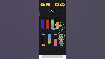 Water sort puzzle level 87