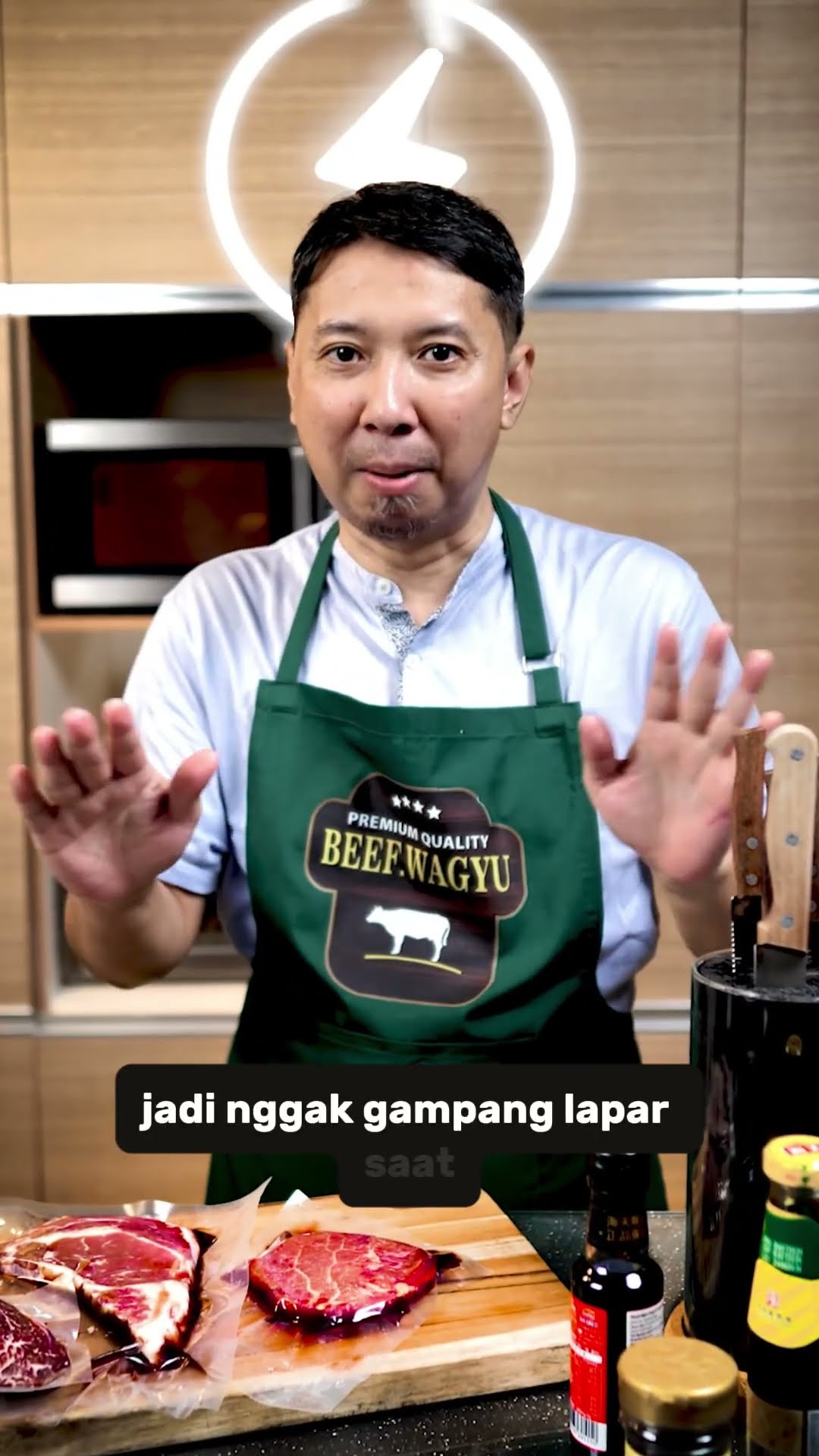 Mau Tetap Enerjik \u0026 Fokus Selama Puasa? Beef Wagyu Solusinya ! #shorts