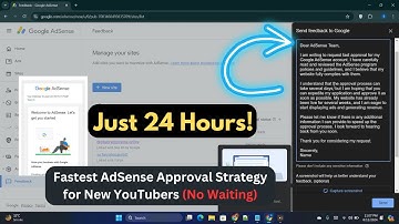 Fastest AdSense Approval in Just 24 Hours! (Proven Method)