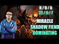 Dota 2 Pro Gameplay Miracle Shadow Fiend vs Anti Mage