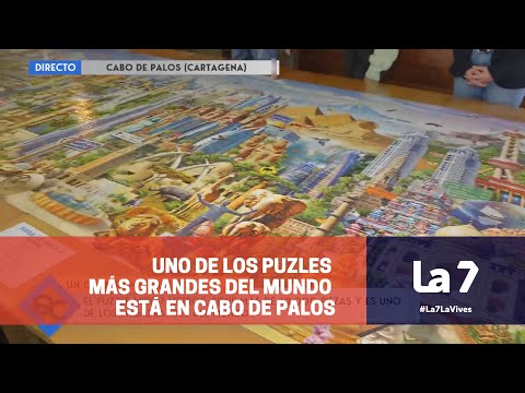 Uno de los puzles m&aacute;s grandes del mundo est&aacute; en Cabo de Palos