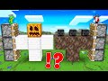 JJ and Mikey COMBINE BIGGEST GOLEM and WITHER of 1.000.000 BLOCKS in Minecraft Maizen!