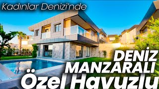 Kadınlar Denizi Satılık Akıllı Villa ev  turu  ✧ Deniz Manzaralı