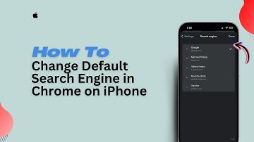 How to Change Default Search Engine in Chrome on iPhone