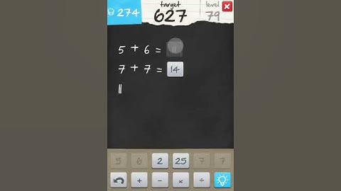 6 Numbers by Brainbow Answers Level 79