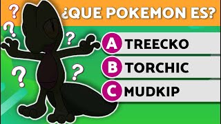 Adivina 🕵️‍♂️ POKÉMON por la SILUETA | 🌟 TERCERA Generación 🌟