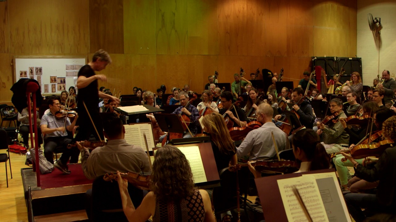 Esa-Pekka Salonen Rehearses with the Met Orchestra