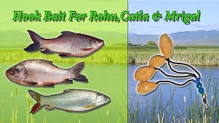 Simple Hook Bait For Rohu, Catla, & Mrigal Fish 100% Result