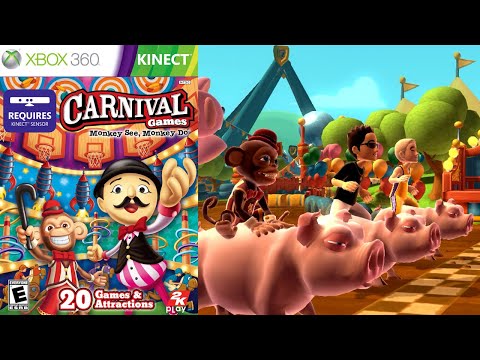Carnival Games: Monkey See, Monkey Do! [90] Xbox 360 Longplay