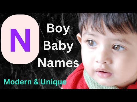 N Letter Boy baby names | Baby names | Modern and Unique | Boy Baby Names