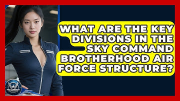 What Are the Key Divisions in the Sky Command Brotherhood Air Force Structure?
