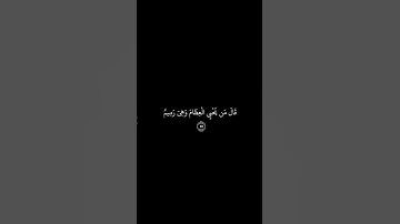 فلا يحزنك قولهم | كرومات شاشة سوداء للقرآن الكريم |#قرآن #quran 📻🎧