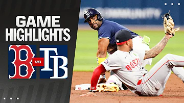 Red Sox vs. Rays Game Highlights (5/20/24) | MLB Highlights