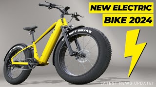 7 Newest Electric Fat Bikes Coming in 2024 (26' x 4' Tire Models' Overview)