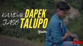 STORY WA || LAGU MINANG - KANDAK DAPEK JASO TALUPO !!!