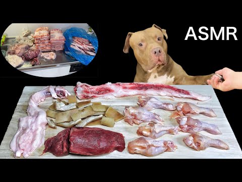 【ASMR】肉のプロ、精肉屋さんからとんでもない肉の量が送られてきました...w