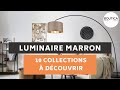 Luminaire marron  boutica design 