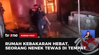 Seorang Nenek di Jombang Tewas Terjebak dalam Kebakaran Rumah | Kabar Pagi tvOne