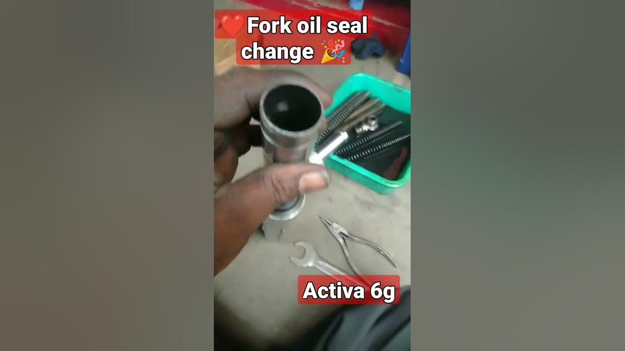 honda-activa-6g-fork-oil-seal-change-youtube