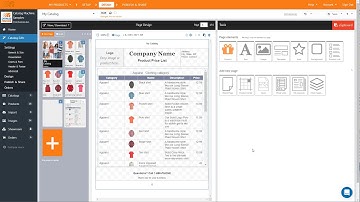 How to create a product price list