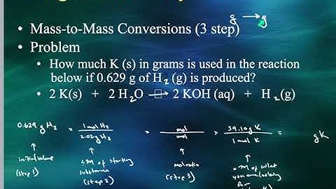 5-3 Stoichiometric Calculations