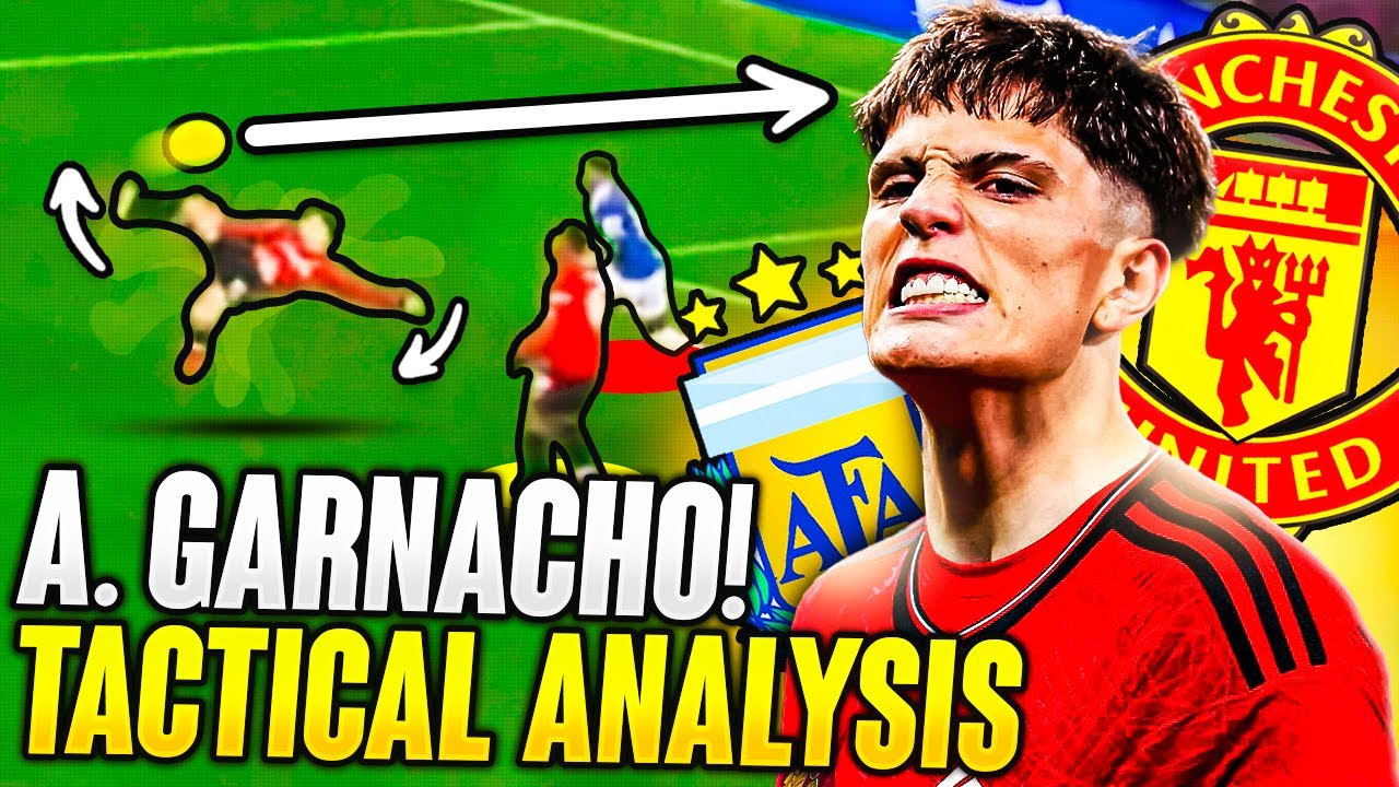 HOW GOOD is Alejandro Garnacho?! ● Tactical Analysis