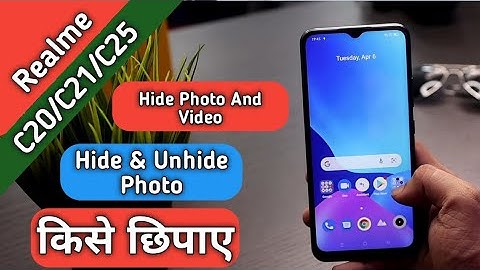 How To Hide Photo And Video in Realme C20 C21 C25,Photo & Video Hide KeiseKare in Realme C20 C21 C25