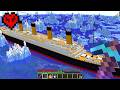 I built the titanic in minecraft hardcore