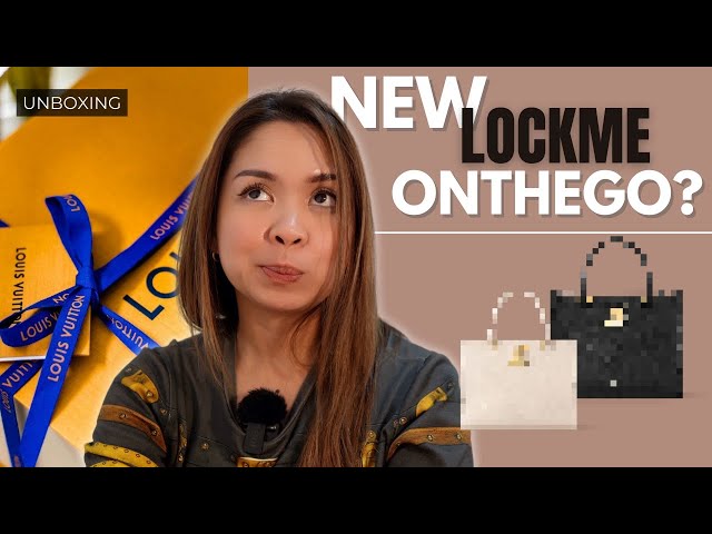 LUXURY DESIGNER UNBOXING: LOUIS VUITTON LOCKME TENDER BAG 