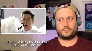 🇭🇷ESC 2019 Reaction to CROATIA!🇭🇷