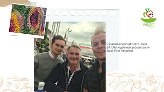 Download Lagu SAPAM au salon Fruit Attraction à Madrid MP3