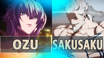 GBVSR:🔥Ozu (Lucilius) Vs Sakusaku (Soriz)🔥| High Level Gameplay.