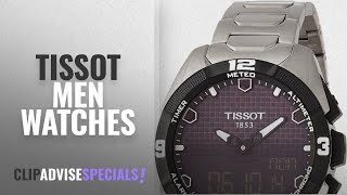 10 Best Selling Tissot Men Watches [2018 ]: Tissot Men's T0914204405100 T-Touch Expert Solar