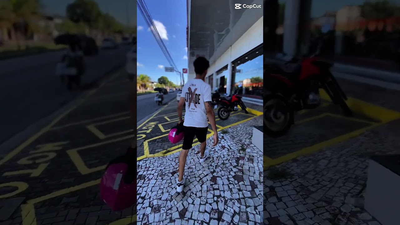 Primeira moto zero km, vídeo completo no canal conferir lá. #memes #honda #bros160