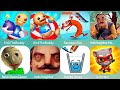 Top 8 Best Android & iOS Games (Kick the Buddy,Sausega Run,Hello neighbor,Happy Glass,Tom Hero)