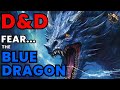 Dd lore blue dragon  chromatic master of the desert storms in dungeons and dragons