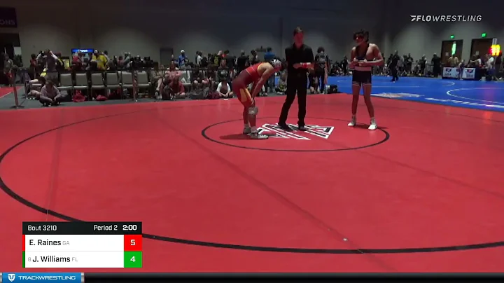 138 Lbs Semifinal - Jewell Williams, FL Vs Ely Rai...