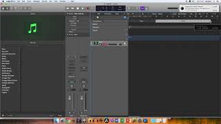 setting up Logic Pro X screen recording