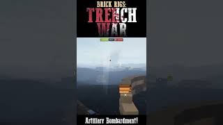 Artillery Bombardment | Brick Rigs: Trench War Clip