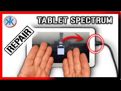 👍 HOW TO REPAIR CHARGING PORT ⚡ SPECTRUM TABLET