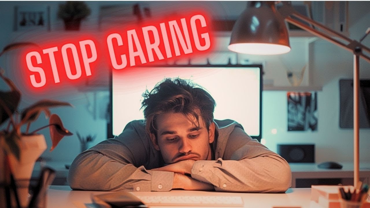 Stop trying too hard - so you can actually succeed!