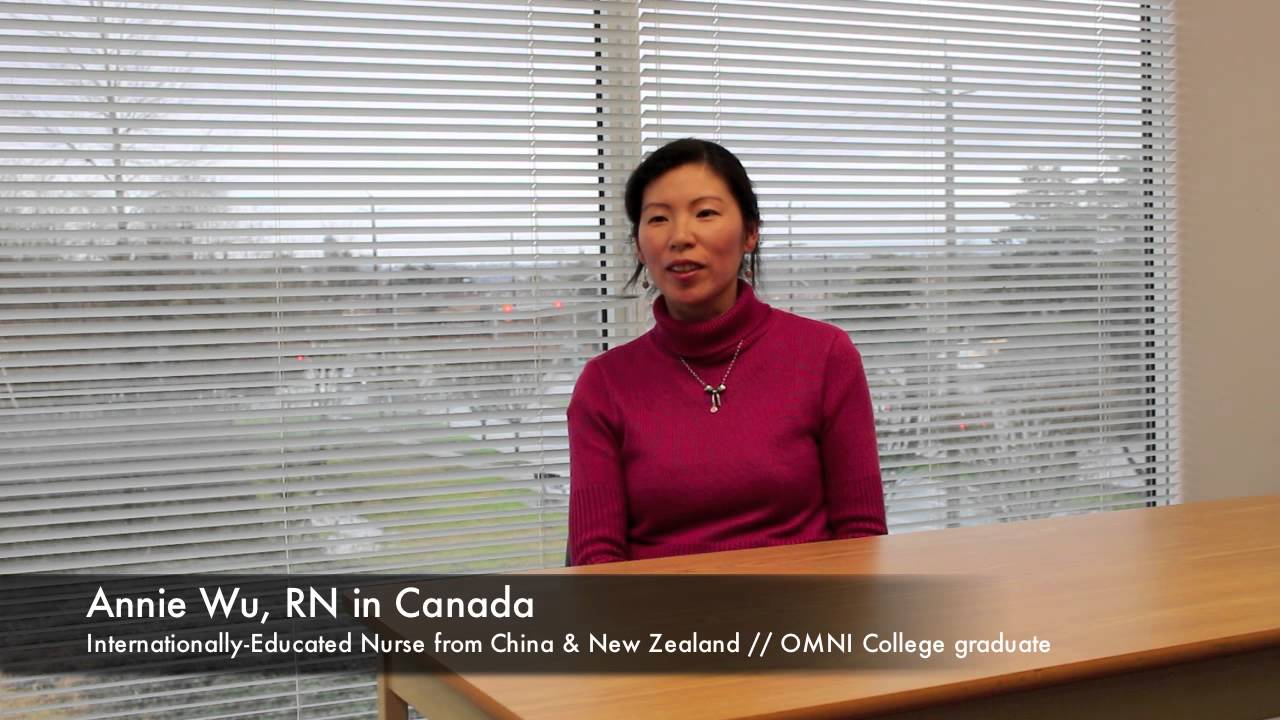 Annie - RN from China & New Zealand on how to become a Nurse in Canada [English] - YouTube