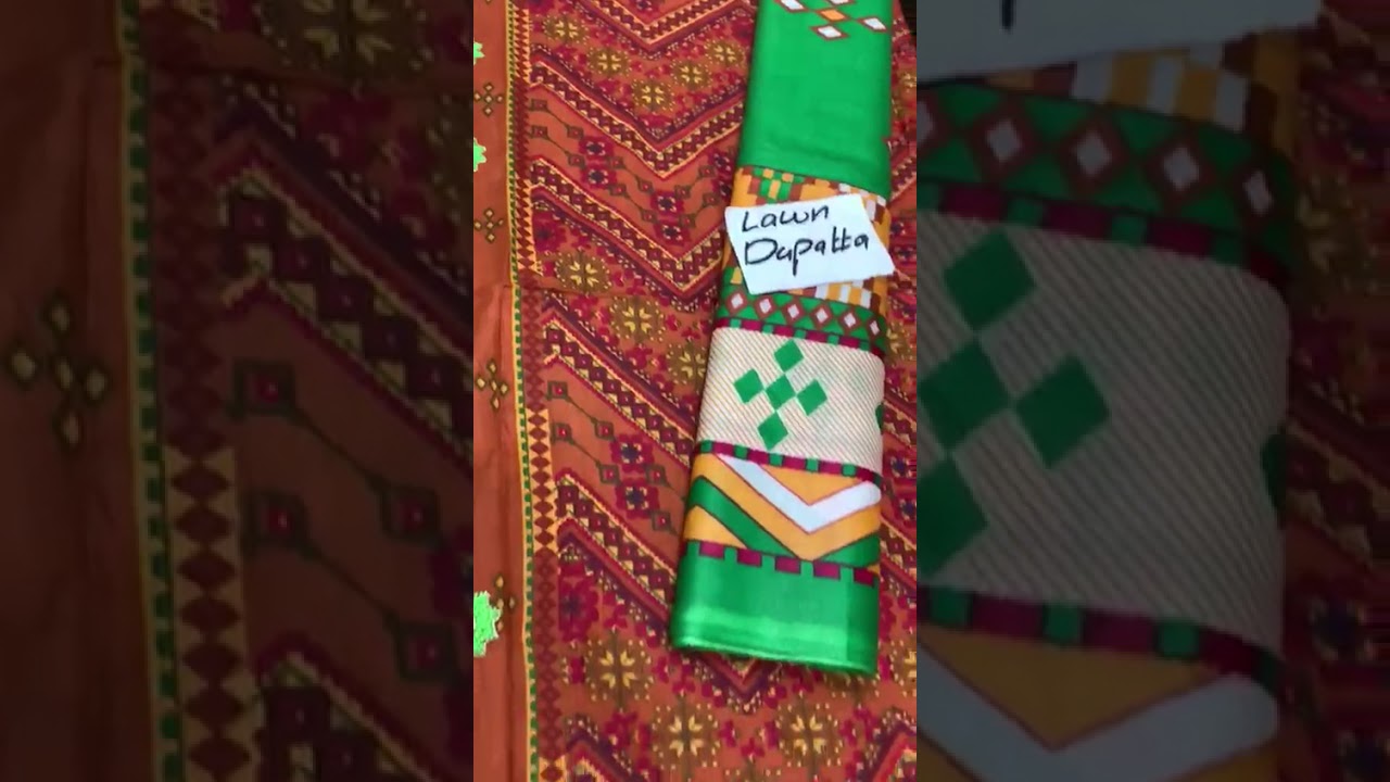 Orient Lawn Embroidered Replica