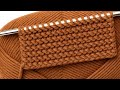 ONLY 4 ROW Very Easy Knitting Pattern. Scarf Sweater Blanket Patterns ⚡