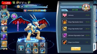 digimon data squad app android digievolution of Aeroveedramon and Andromon lv43 gameplay screenshot 4
