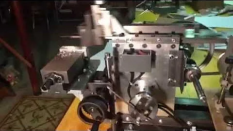 Ron Wilk's "Gingery style" shaper (with significan...