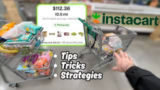 Shopping Tips & Tricks With Instacart (Organization, Strategies, etc)