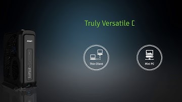 XL-500 can be used as a Thin Client (or) Mini PC (or) VDI Client