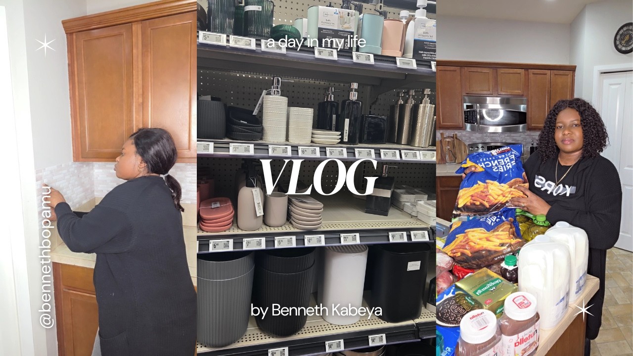 Vlog: Retour des Coures | New Amazon Curtains | #motivation #momlife #diy