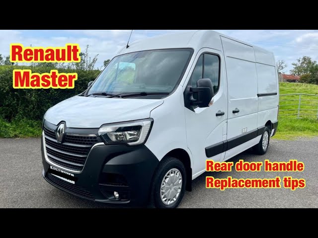 Verrou De Porte Arrière Avec Câble Bowden 8200766888 Pour Renault Master 3, Opel Movano Et Nissan NV400
